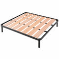 Hochwertiges Lattenrost 180x200 cm aus Buchenholz mit abnehmbaren Füßen