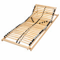 Verstellbarer 7-Zonen Lattenrost 80x220cm, Ergonomisch für Doppelbetten